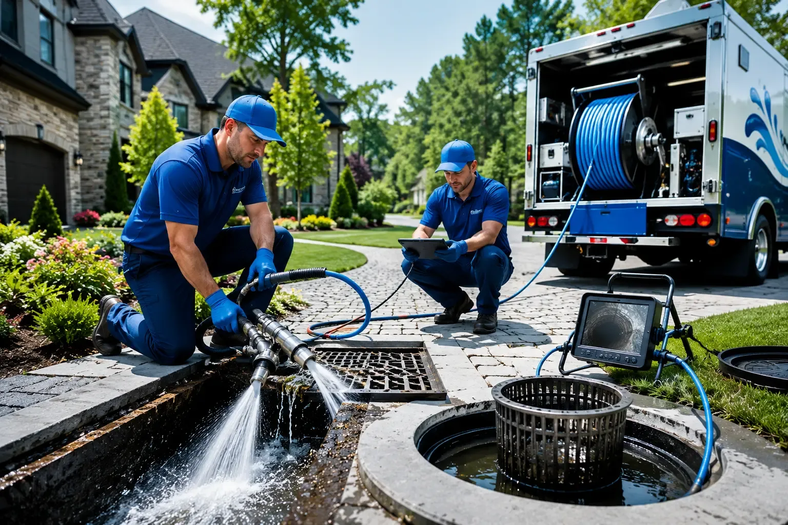 Local outdoor drain cleaning professionals in Raccoon, KY